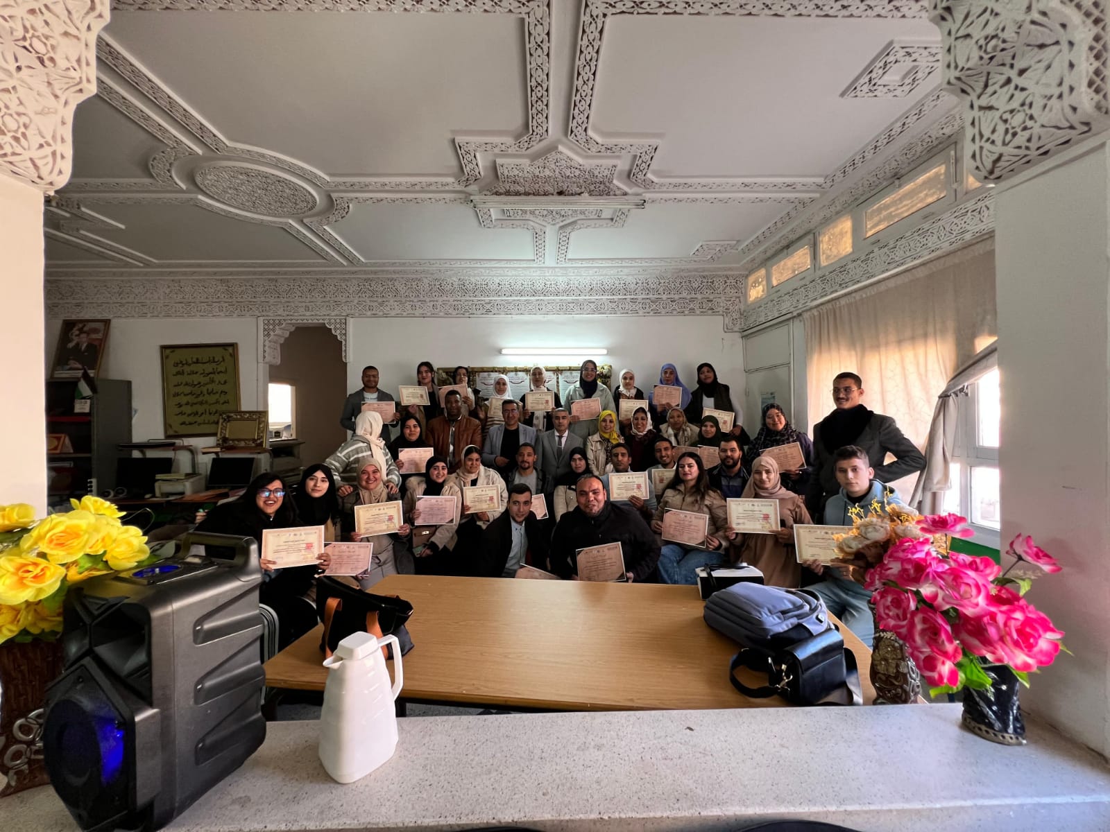 صورة من نشاط المركز