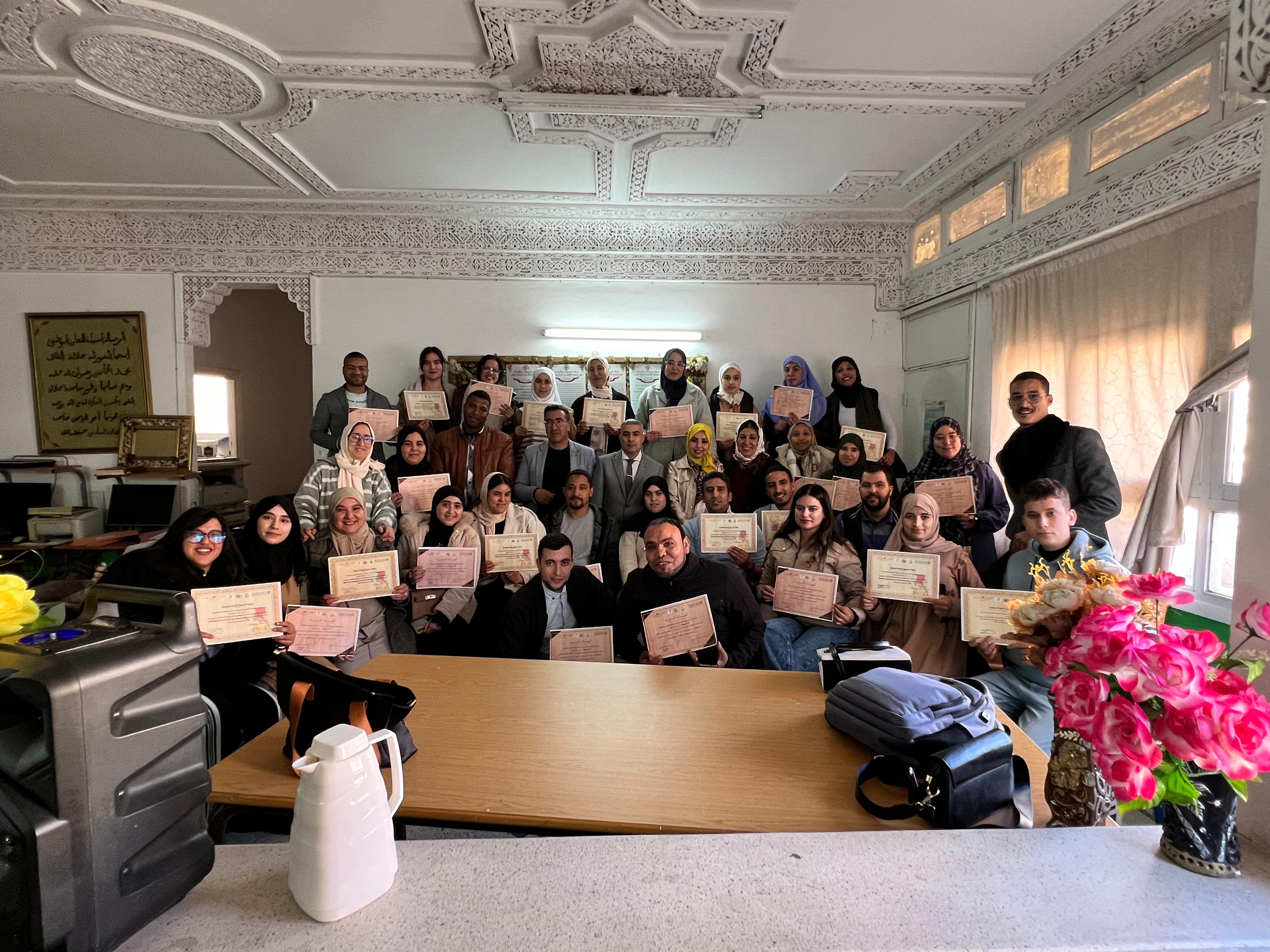 صورة من لقاء المركز