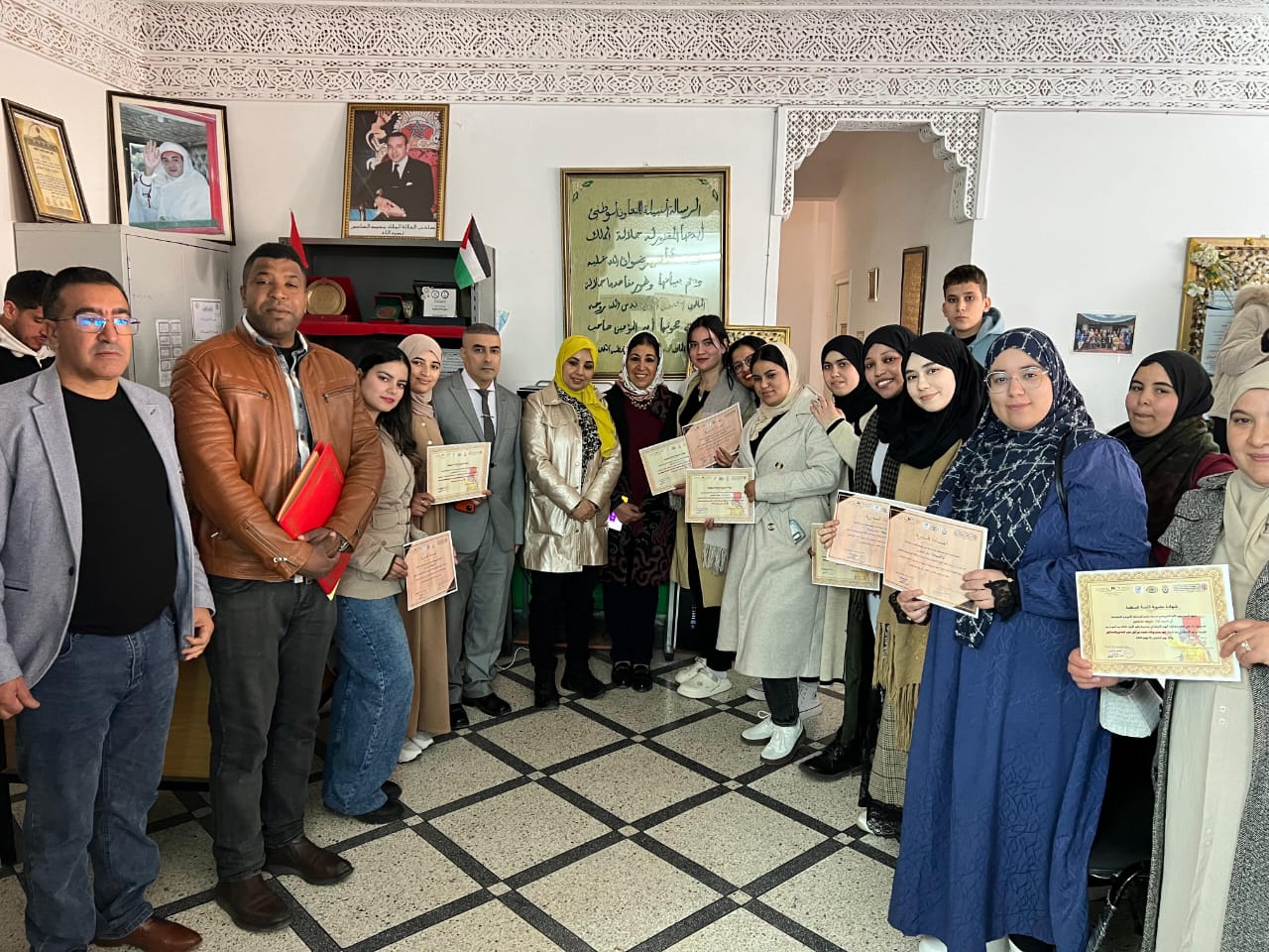 صورة من نشاط اجتماعي